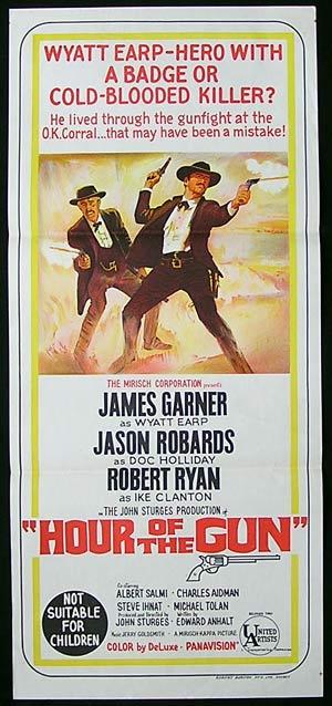 HOUR OF THE GUN Original Daybill Movie poster James Garner Jason Robards
