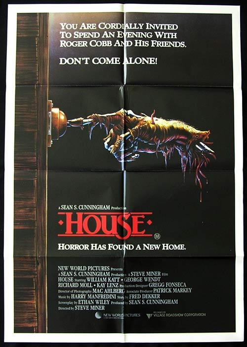 HOUSE Original Australian One sheet Movie poster Kimiko Ikegami Horror