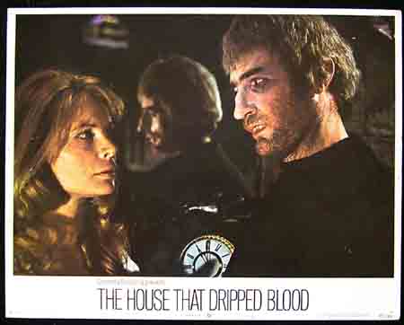HOUSE THAT DRIPPED BLOOD, The ’71 ORIGINAL US Lobby card #5