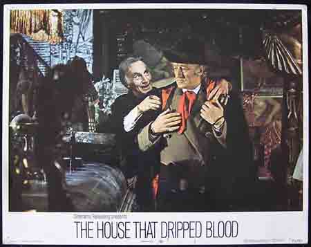 HOUSE THAT DRIPPED BLOOD, The ’71-Jon Pertwee ORIGINAL US Lobby card #7