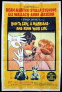 HOW TO SAVE A MARRIAGE AND RUIN YOUR LIFE One Sheet Movie Poster Dean Martin