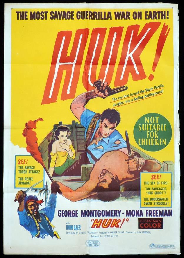 HUK One Sheet Movie Poster Stirling Sillipant George Montgomery