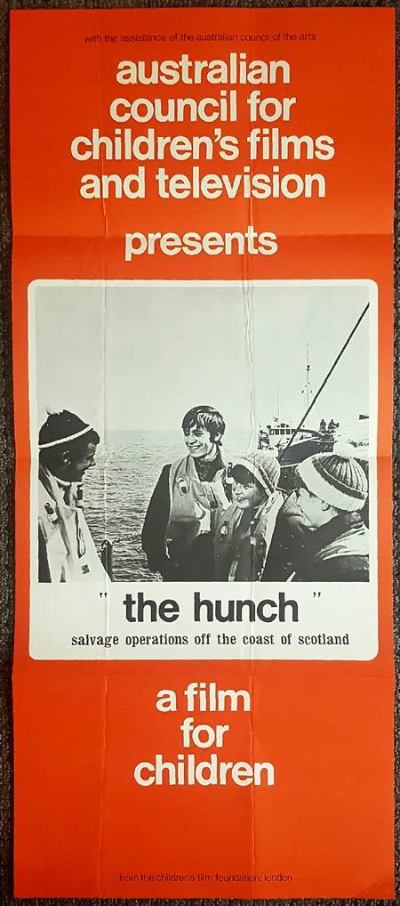THE HUNCH Daybill Movie Poster Australian Council for Childrens Film and TV