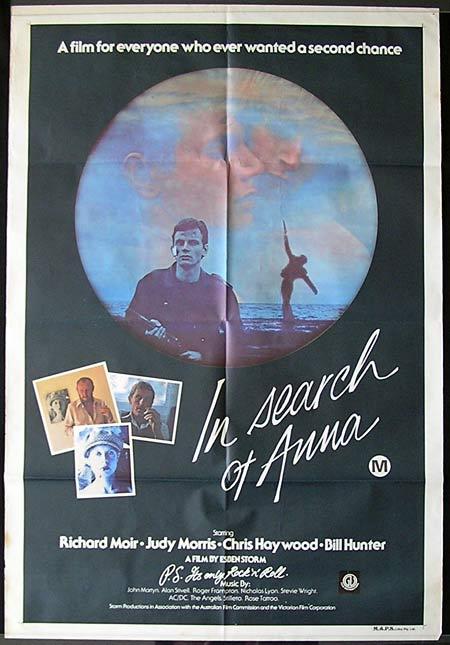 IN SEARCH OF ANNA Movie Poster 1978 Classic AUSTRALIAN FILM Rare One sheet