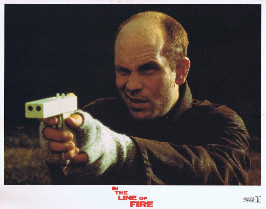 IN THE LINE OF FIRE Original Lobby Card 1 Clint Eastwood John Malkovich