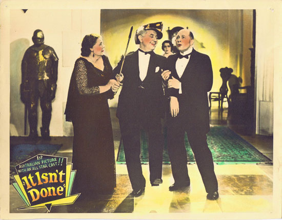 IT ISN’T DONE Lobby Card 6 1937 Ken G Hall VINTAGE Australian Movie
