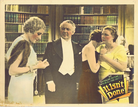 IT ISN’T DONE Lobby Card 7 1937 Ken G Hall VINTAGE Australian Movie