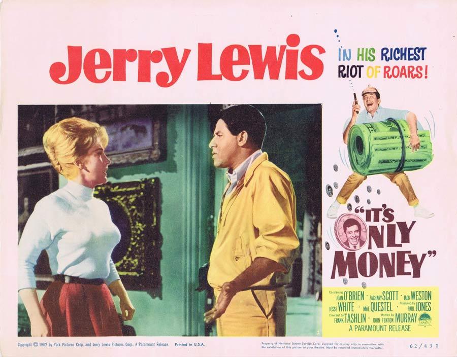 IT’S ONLY MONEY Lobby Card 1 Jerry Lewis