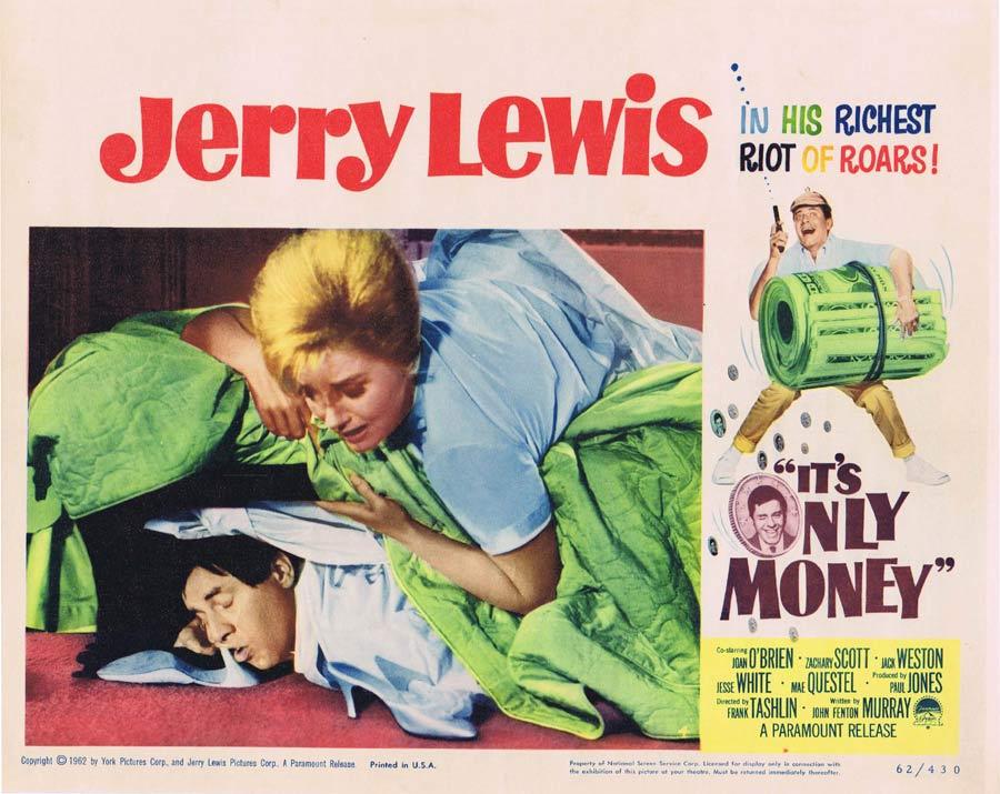 IT’S ONLY MONEY Lobby Card 4 Jerry Lewis