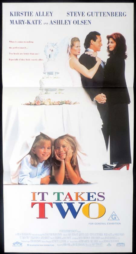 IT TAKES TWO Original Daybill Movie poster Howard E.Rollins Jnr Norman Jewison