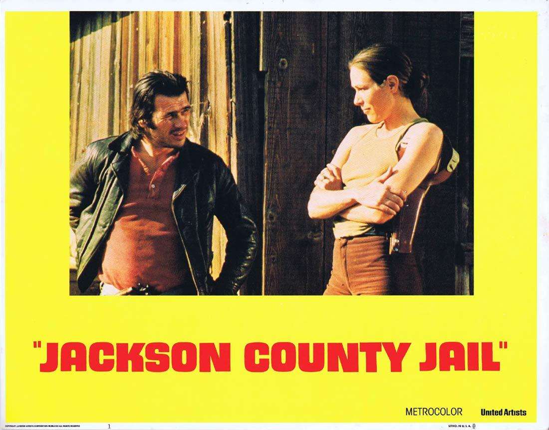 JACKSON COUNTY JAIL Lobby Card 1 Yvette Mimieux Tommy Lee Jones