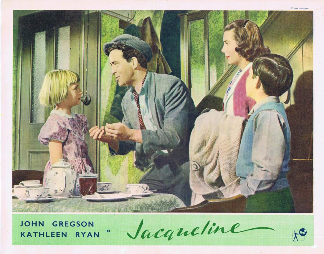 JACQUELINE Original Lobby card 3 1956 John Gregson British Cinema