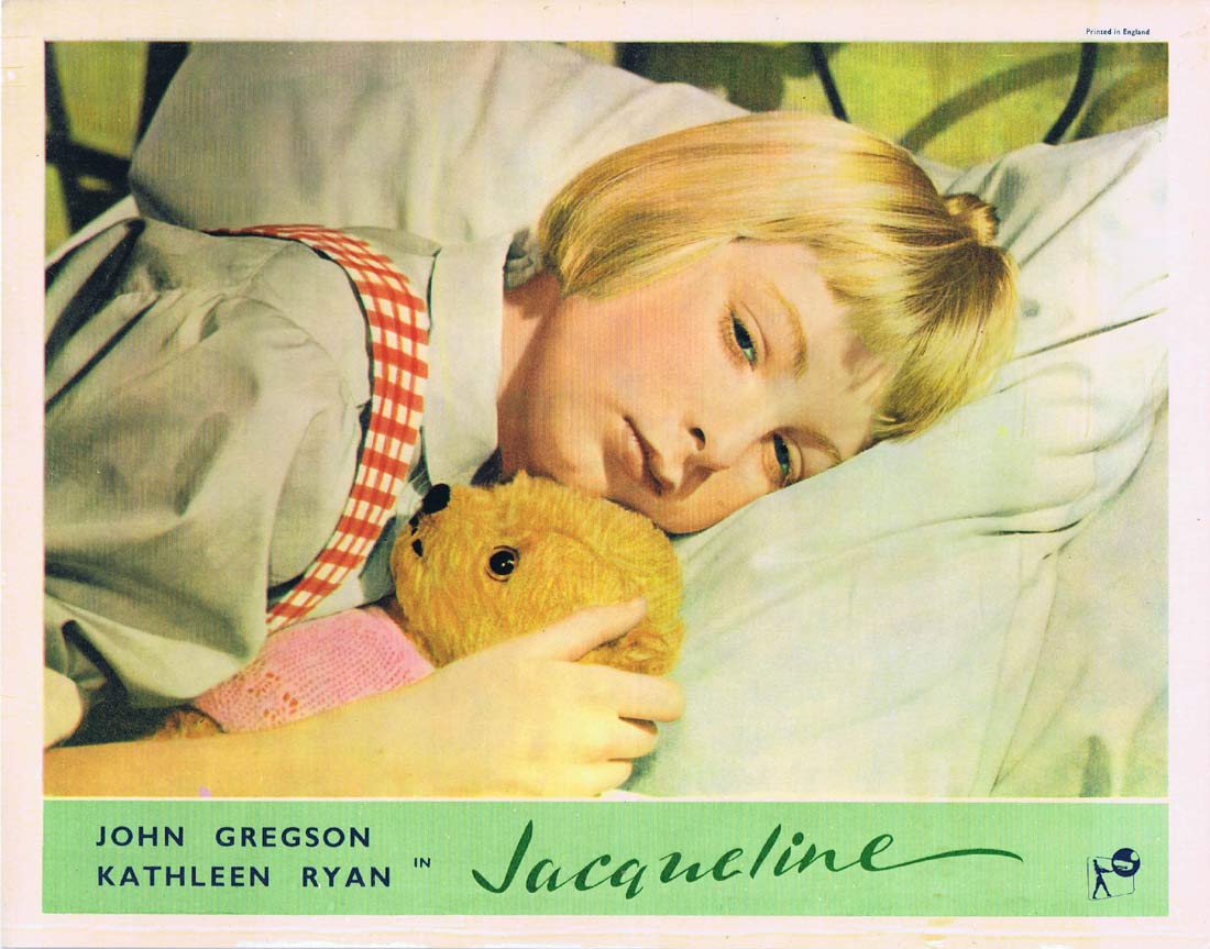 JACQUELINE Original Lobby card 4 1956 John Gregson British Cinema