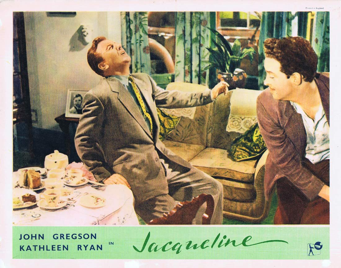 JACQUELINE Original Lobby card 8 1956 John Gregson British Cinema