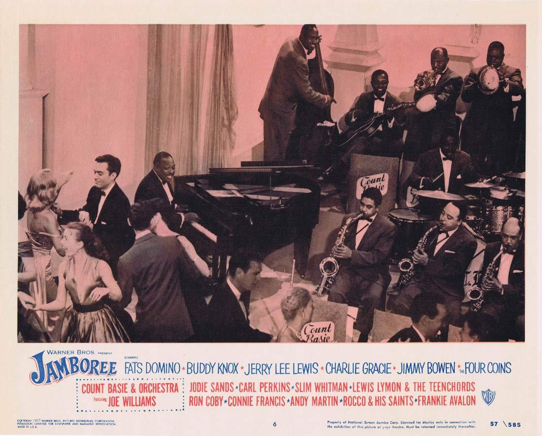 JAMBOREE Lobby card 6 1957 Jazz Rock and Roll Count Basie