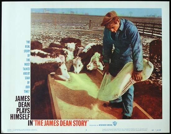 THE JAMES DEAN STORY 1957 Rare ORIGINAL Lobby card 6