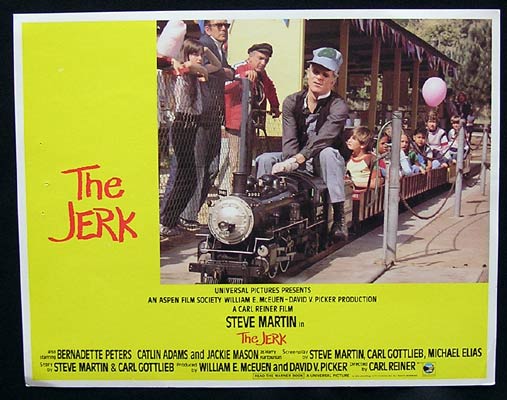 THE JERK 1979 Steve Martin Train Lobby Card