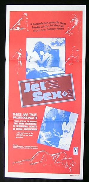 JET SEX aka Easy Come Easy Go 1976 Sexploitation daybill Movie Poster
