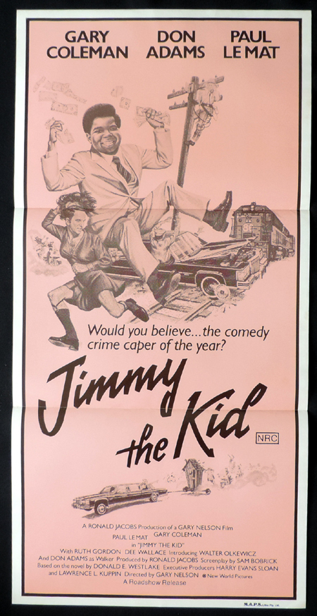 JIMMY THE KID Vintage daybill Movie poster Gary Coleman Don Adams Paul LeMat