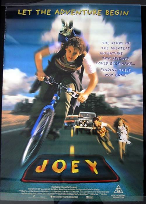 JOEY Movie poster 1997 Jamie Croft Rebecca Gibney Australian Cinema One sheet