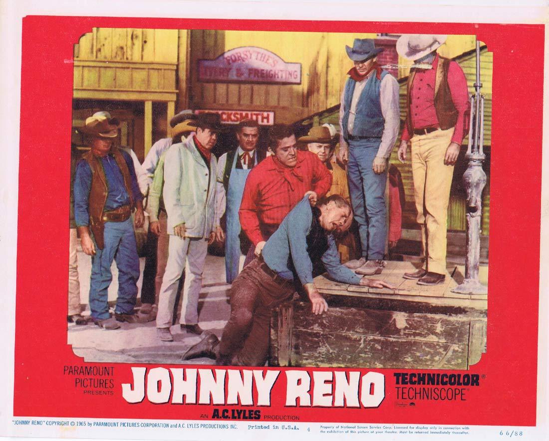 JOHNNY RENO Lobby Card 4 Dana Andrews Jane Russell