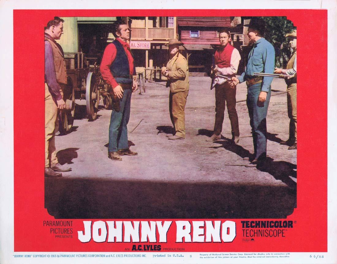 JOHNNY RENO Lobby Card 8 Dana Andrews Jane Russell