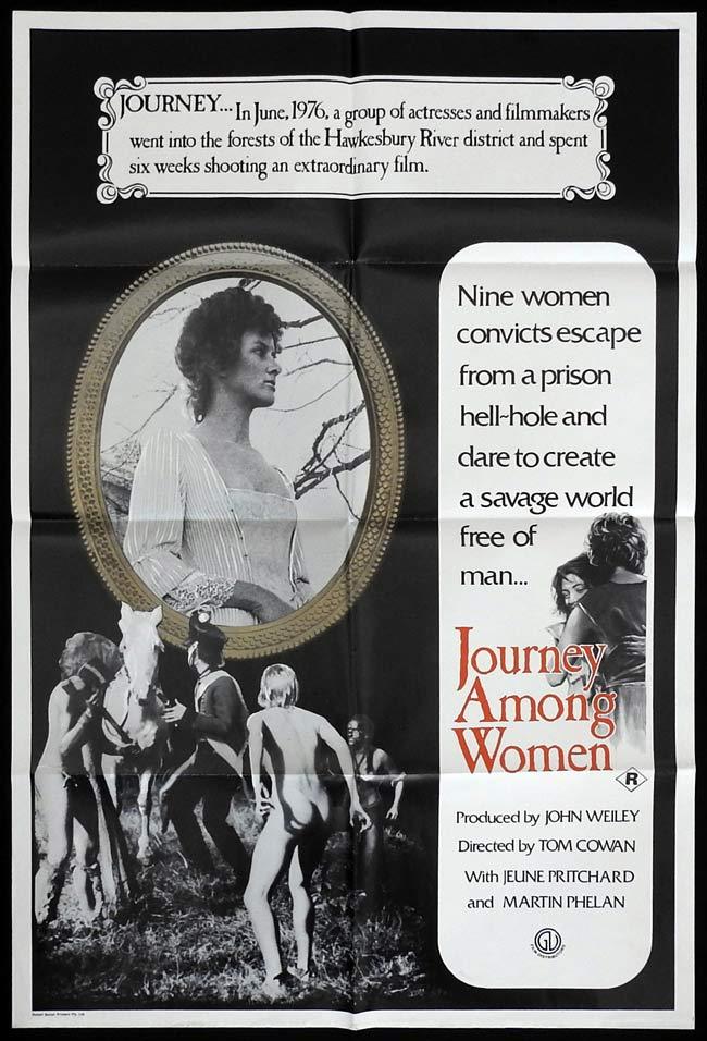 JOURNEY AMONG WOMEN Movie poster 1977 Australian Cinema One Sheet