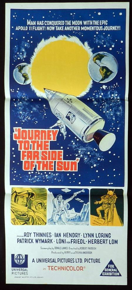 JOURNEY TO THE FAR SIDE OF THE SUN Original Daybill Movie Poster Roy Thinnes Ian Hendry Sci Fi