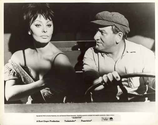JUDITH 1966 Sophia Loren Rare Original Movie Still 1