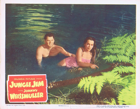 JUNGLE JIM 1948 Lobby Card 4 Johnny Weissmuller