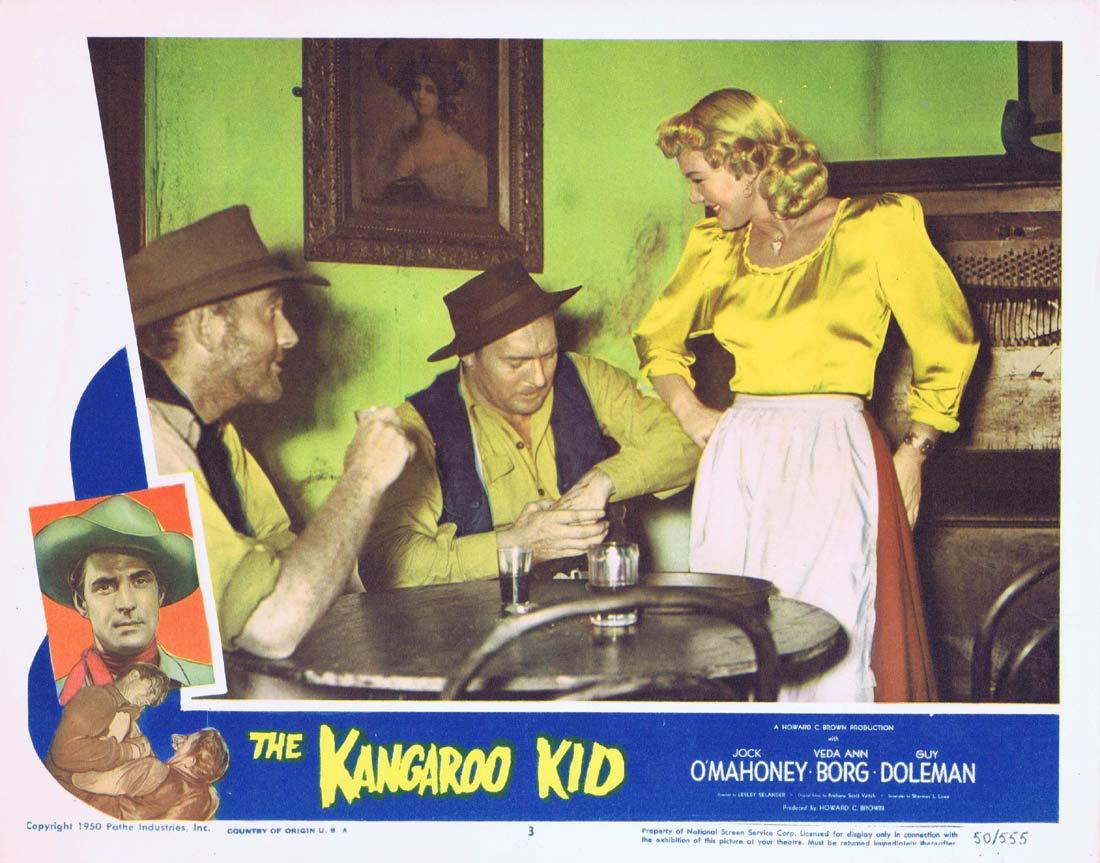 THE KANGAROO KID Original Lobby card 3 Jock Mahoney