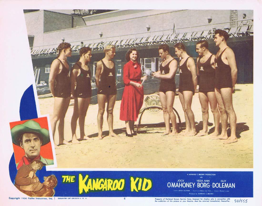 THE KANGAROO KID Original Lobby card 4 Jock Mahoney