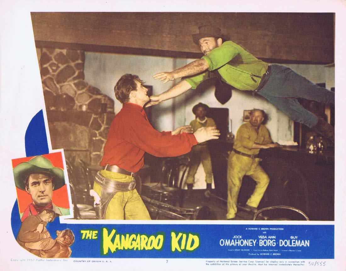 THE KANGAROO KID Original Lobby card 7 Jock Mahoney
