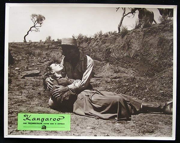 KANGAROO ’52 Peter Lawford CHIPS RAFFERTY Rare Australian Lobby Card 6
