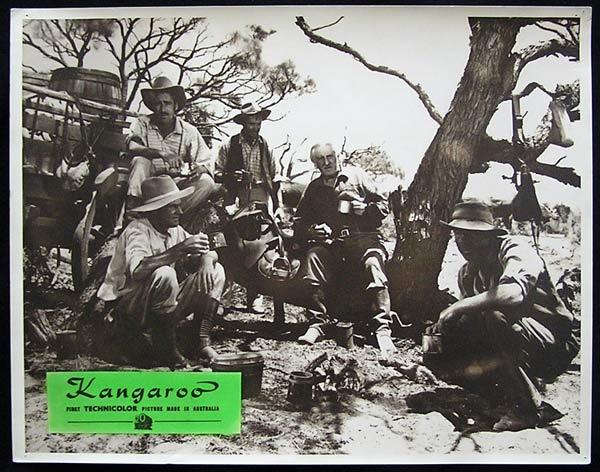 KANGAROO ’52 Peter Lawford CHIPS RAFFERTY Rare Australian Lobby Card 7