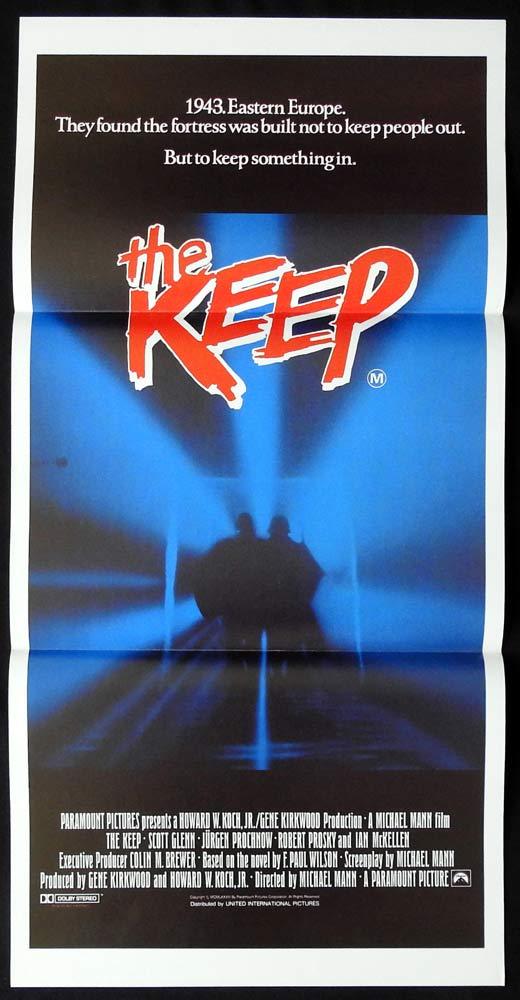 THE KEEP Original Daybill Movie Poster Scott Glenn Ian McKellen Alberta Watson
