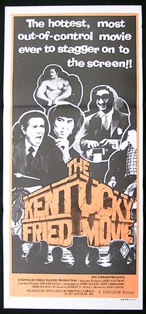 The KENTUCKY FRIED MOVIE ’77 John Landis Daybill Movie poster