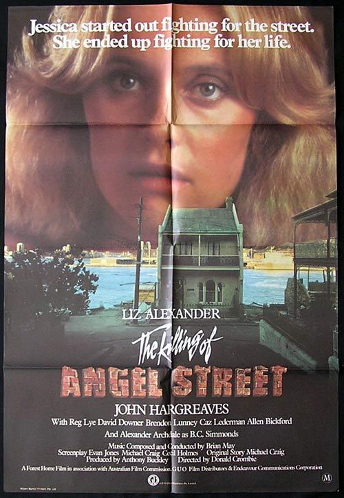 KILLING OF ANGEL STREET Original One sheet Movie poster Liz Alexander Country of Origin