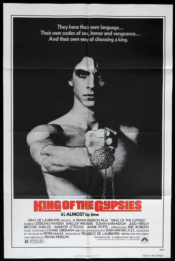 KING OF THE GYPSIES Original One sheet Movie poster Eric Roberts