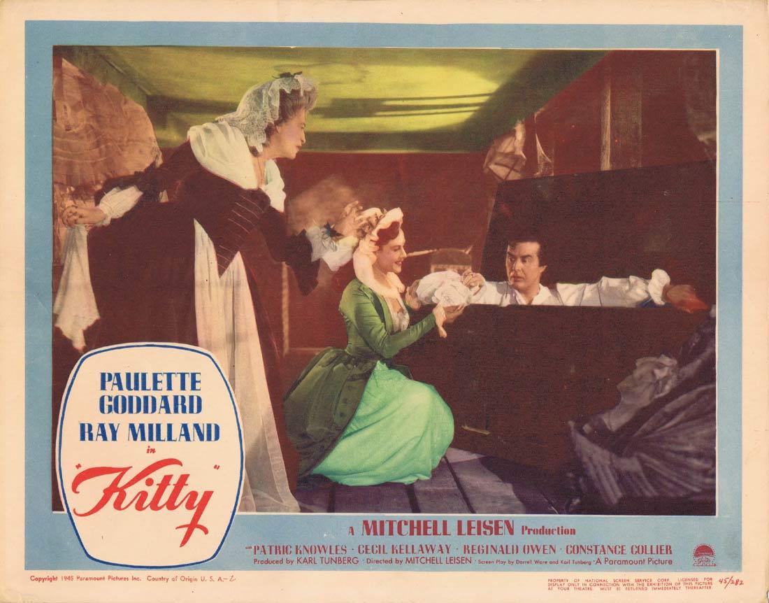 KITTY Lobby Card 4 Paulette Goddard Ray Milland