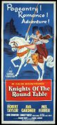 KNIGHTS OF THE ROUND TABLE Original Daybill Movie Poster Robert Taylor
