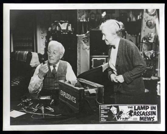 LAMP IN ASSASSIN MEWS Rare British Film Noir Lobby Card 7
