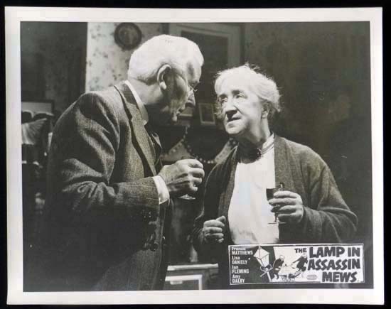 LAMP IN ASSASSIN MEWS Rare British Film Noir Lobby Card 2
