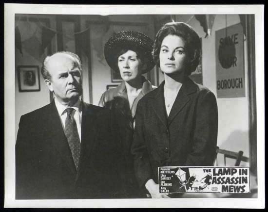 LAMP IN ASSASSIN MEWS Rare British Film Noir Lobby Card 5