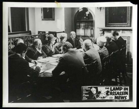 LAMP IN ASSASSIN MEWS Rare British Film Noir Lobby Card 6