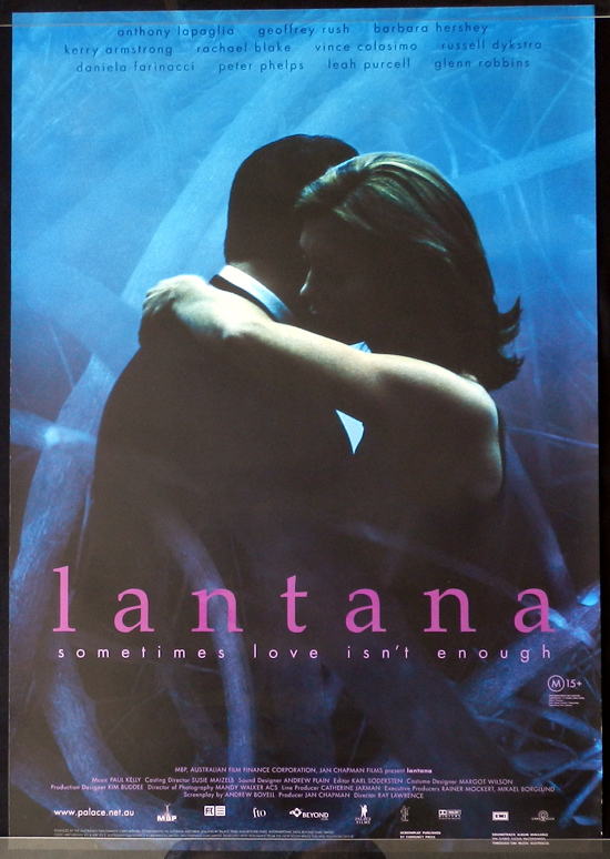 LANTANA 2001 Australian One sheet Movie Poster Anthony LaPaglia