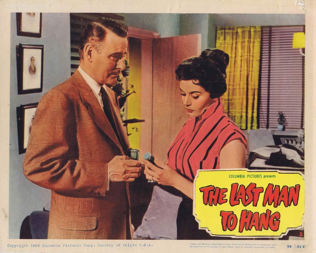 THE LAST MAN TO HANG Vintage Lobby Card 3 Tom Conway