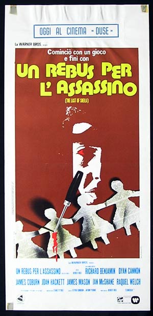THE LAST OF SHEILA Original Locandina Movie Poster Richard Benjmin