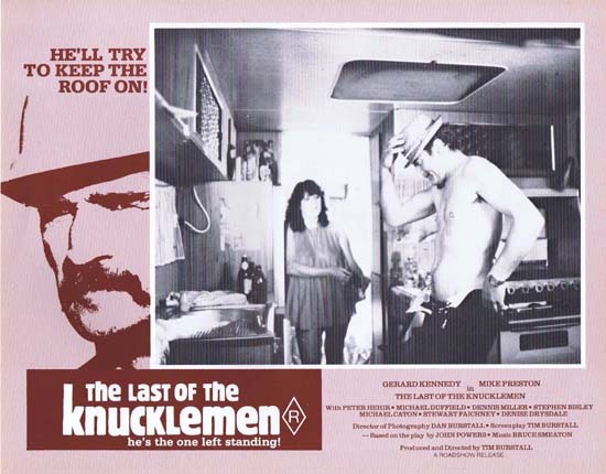 LAST OF THE KNUCKLEMEN 1979 Lobby Card 3 Australian Film Gerard Kennedy