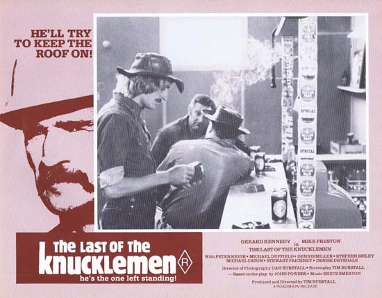LAST OF THE KNUCKLEMEN 1979 Lobby Card 4 Australian Film Gerard Kennedy